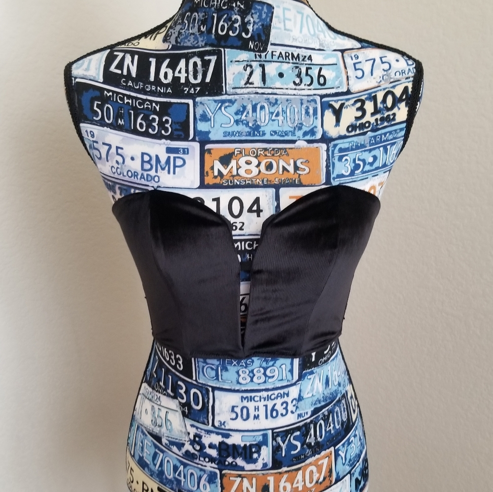 Victoria's Secret VS Velvet Bustier Corset S